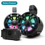 EcoXgear TB8 - 1 Battery Powered Bluetooth Amplified Extreme & Passive Tower Speaker