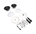 EcoXgear Marine Grade Wired Speaker 6.5" Pair with LED Cast