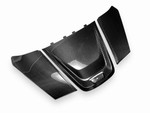 Fourwerx Can Am Maverick R Carbon Fiber 3 PC Upper Center Dash Trim Kit