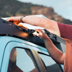 Heretic Roof Rack Handle W/ Dome Light - Pair