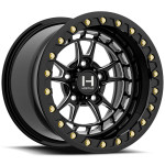 Hostile HF32 Forged Rival Beadlock Wheel Blade Cut - Satin Black