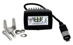 KC HiLiTES 20W Flood Beam 2" C-Series C2 LED - 2 Light System