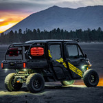 KC HiLiTES Cyclone V2 Two Rock Light Kit - Clear