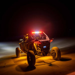 KC HiLiTES '25 Polaris RZR Turbo R/Pro S/Pro XP Rear-Facing Multi-Function LED Chase Bar Light Kit