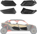 Kemimoto Can-Am Maverick X3 Max Front Lower Doors & Extended Fender Flares
