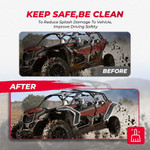 Kemimoto Can-Am Maverick X3 Extended Fender Flares & Hard Roof