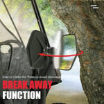 Kemimoto Can-Am Defender Aluminum Side Mirrors & Tablet Holder