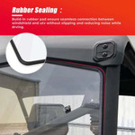 Kemimoto '16-'24 Can-Am Defender Rear & Front Full Windshield