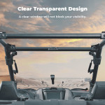 Kemimoto '20-'24 Polaris RZR PRO XP 3-in-1 Folding Half Windshield