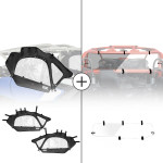 Kemimoto Can-Am Maverick X3 Soft Cab Enclosures & Rear Windshield