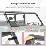 Kemimoto '19-'25 CFMoto UForce 1000 Airflow Sliding Vented Rear & Front Windshield