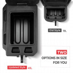 Kemimoto Polaris Ranger XP 1000 Big Size Cargo Box & Under Seat Storage Box