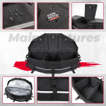 Kemimoto '17-'23 Can-Am Maverick X3 Center & Rear Storage Bag