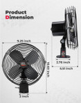 Kemimoto UTV 12V 8'' Cooling Fan