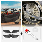 Kemimoto Can-Am Maverick X3 Max Lower Doors Panels & Belt Changing Tool Kit