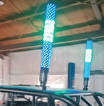 M Whips Color Changing Donkey Whip - Pair