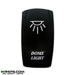 M Whips Dual Blue LED 5 Pin On/Off Rocker Switch - Dome Lights
