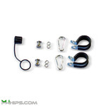 M Whips LED Whip Flag Mount - Single Whip