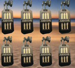 Marshin Whips X-2 Rosewell Billet Rocklights Kit