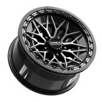 MetalFX Alpha R Beadlock - Gloss Black DDT Face