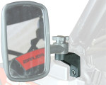 Moose - Adapter with Flat Side Mirror Mountable Option for Polaris Pro-Fit Roll Cages