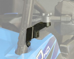 Moose - Adapter with Flat Side Mirror Mountable Option for Polaris Pro-Fit Roll Cages