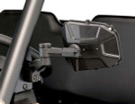 Moose - Adapter with Flat Side Mirror Mountable Option for Polaris Pro-Fit Roll Cages