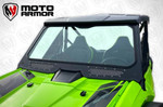 Moto Armor Vented Full Glass Windshield - Honda Talon