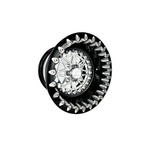 Packard Performance Apollo FF Forged Beadlock Wheel - Silver