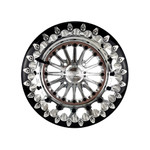 Packard Performance Element FF Forged Polished Beadlock Wheel - Silver
