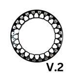 Packard Performance Element FF Forged Polished Beadlock Wheel - Silver