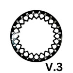 Packard Performance Element FF Forged Polished Beadlock Wheel - Silver