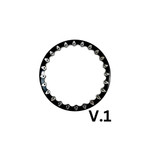 Packard Performance Element FF Forged Beadlock Wheel (6 Lug) - Silver