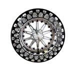 Packard Performance Element FF Forged Polished Beadlock Wheel (5 Lug) - Silver