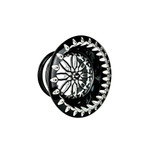 Packard Performance V2 FF Forged Polished Wheel - Gloss Black