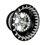 Packard Performance Pro 5 FF Forged Beadlock Wheel (5 Lug) - Silver