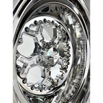 Packard Performance Pro 5 FF Forged Beadlock Wheel (5 Lug) - Silver