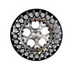 Packard Performance Pro 5 FF Forged Polished Beadlock Wheel (5 Lug) - Silver