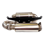 Packard Performance Polaris RZR Pro R 3" Slip on Exhaust