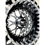 Packard Performance Wishbone FF Forged Beadlock Wheel - Gloss Black