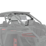 Polaris 4-Seat 25+ Pro XP/Pro S Lock & Ride Polycarbonate Clear Rear Panel