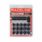 Raceline 16 Pack 12x1.5 Spline - Black