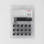 Raceline 16 Pack 12x1.5 Spline - Chrome