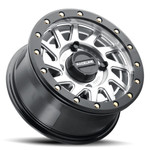 Raceline A12 Hyper Silver Squad Beadlock & Maxxis Liberty Performance Off Road Wheel & Tire Kit