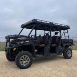 Ranch Armor Can-Am Defender Max Ultra Extended UTV Top - Overhangs Over Rear Bed