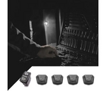 Ravek Polaris Xpedition Plug & Play Automatic UTV Trunk Bed White Light Kit