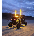 RLB Motorsports Hyper Bright Solid Color LED Whips - V3