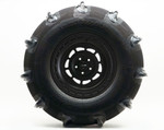 Sandcarft DWT 17x8 Fronts 17x11 Rears - 5 Lug Beadlock Wheels