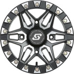 Sedona Black/Machined Split 6 Beadlock & System 3 XCR350 Radial Wheel & Tire Kit