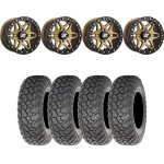 Sedona Black/Bronze Split 6 Beadlock & System 3 RT320 Radial Wheel & Tire Kit